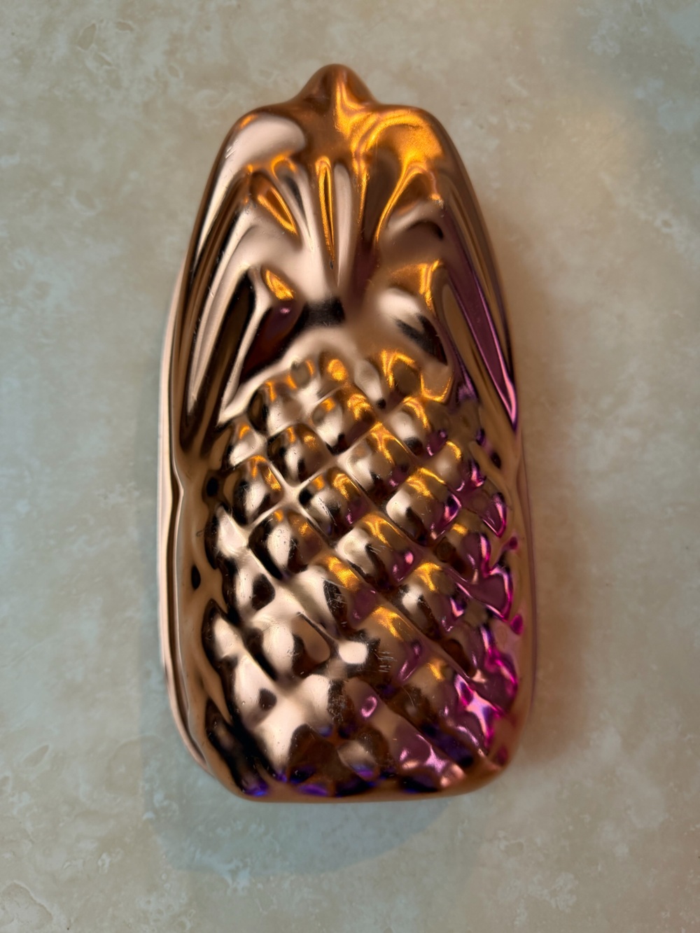 ✨ Vintage Wear-Ever Copper Tone Pineapple Jello & Baking Mold ✨
